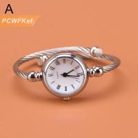 ราคา PCWFKef 1PC กำไลเงินนาฬิกาผู้หญิงสร้อยข้อมือแฟชั่น QUARTZ Watch นักเรียนนาฬิกา (23047261151)