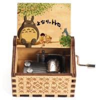 ราคา Utopia TOTORO การ์ตูน กล่องดนตรีไม้ หลากหลายสไตล์ แอนิเมชั่นญี่ปุ่นกล่องดนตรีมือหมุน ย้อนยุค ของขวัญวันเด็กสำหรับเด็กของขวัญวันเกิดสำหรับเพื่อนชายและหญิง ไม่จำเป็นต้องใช้แบตเตอรี่ My Neighbor Totoro (