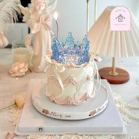 ราคา โมเดลเอลซ่า เอลซ่า พร้อม มงกุฎ ริบบิ้น ตกเเต่งเค้กเอลซ่า (22576893747)
