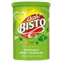 ราคา Bisto Vegetable Granules 190g ผงปรุงรสสำหรับทำน้ำแกรวี่ รสผัก (23299322387)