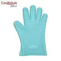 ราคา Cookstyle ถุงมือซิลิโคนจับของร้อน ถุงมือซิลิโคน ถุงมือกันความร้อน ถุงมือเตาอบ (19738376947)
