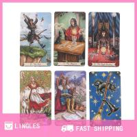 ราคา LINGLES ไพ่ทาโรต์ไพ่ทาโรต์หนังสือภาษาอังกฤษ everyday Witch TAROT cards Tools (22957799887)