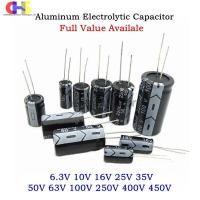 ราคา 10V 16V 25V 35V 50V 63V 100V 250V 400V 450V Aluminum Electrolytic Capacitor 10UF 22UF 47UF 68UF 100UF 220UF 330UF 470UF 1000UF (19783617384)