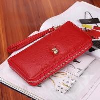 ราคา กระเป๋าสตางค์ผู้หญิงแบบยาว กระเป๋าใส่โทรศัพท์มือถือ กระเป๋าใส่เงินแบบจุได้เยอะ กระเป๋าสตางค์แบบซิป กระเป๋าสะพายข้าง กระเป๋าสตางค์หนัง PU ลายดอกไม้ (22894716189)