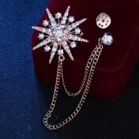 ราคา เข็มกลัดแฟชั่นใหม่1ชิ้นคริสตัลรูปดาวพู่โซ่คอเสื้อสูทเสื้อเข็มกลัดเสื้อผ้าแฟชั่นสำหรับผู้ชายเครื่องประดับ (21773368230)