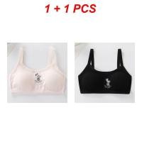 ราคา เสื้อชั้นในผ้าฝ้ายนุ่มสบายสำหรับเด็ก1 3ชิ้นสำหรับเด็กผู้หญิงบราชุดชั้นในเสื้อผ้าชั้นในสตรีสปอร์ตเสื้อชั้นในสำหรับเด็กนักเรียนวัยรุ่น7 15Years สปอร์ตเสื้อชั้นในเด็ก (22819498995)