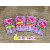 ราคา เทียน เทียนวันเกิด เทียนข้อความ เทียนป้ายคิตตี้ KT107 KT108 เทียนป้ายน้องคิตตี้ มาพร้อมข้อความวันเกิด ภาษาภทยและอังกฤษ น่ารัก สีสันสดใส (18570143645)