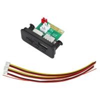 ราคา goya290 FM TF USB Audio ถอดรหัส Circuit Board 3 5มม AUX Bluetooth 5 0 MP3 5V 12V MP3 WMA ในรถยนต์ (23027558785)