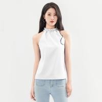 ราคา Closet Crush เสื้อเบลาส์คล้องคอแขนกุดทรงเบสิค สีฟ้า สีขาว สีดำ สีเหลือง เสื้อแฟชั่นผู้หญิง เสื้อผู้หญิง (22755154099)