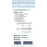 ราคา kingtony ประแจแหวนข้างปากตาย เบอร์นิ้ว หุน เบอร์ 1 2 (3987006724)