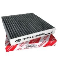 ราคา MonQiQi กรองแอร์คาร์บอน โตโยต้า กรองแอร์โตโยต้าคาร์บอน TOYOTA VIGO VIOS YARIS CAMRY Altis เบอร์แท้ 87139 ON010 (22980754606)