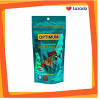 ราคา Optimum อาหารปลา สำหรับปลานีออน ปลาหางนกยูงและอื่นๆ 50 กรัม (23175554406)