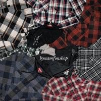 ราคา เสื้อลายสก๊อตมีหมวก เสื้อกันหนาว หน้าหนาวเสื้อเชิ้ตวินเทจ เสื้อกันหนาวมีฮู้ด (23305410971)