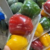 ราคา พริก พริกหวาน พริกใหญ่ พริกสลัด สดใหม่ พริกเขียว พริกเหลือง พริกแดง ขนาด3ชิ้น (17924751926)