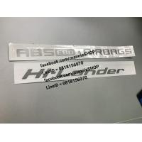 ราคา สติ๊กเกอร์แบบดั้งเดิมติดรถ ISUZU คำว่า Hi Lander ABS EBD AIRBAGS ติดรถ แต่งรถ อีซูซู แบบดั้งเดิมรถ sticker ติดท้ายรถ (1940776389)