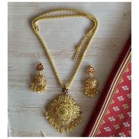 ราคา ชุดสร้อย ต่างหู แบบหนีบ ใส่กับชุดไทยสวยๆ (10386523146)