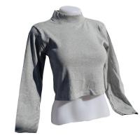 ราคา เสื้อคอเต่าแขนยาว เอวลอย เสื้อครอปเอวลอย (9932063922)