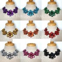 ราคา สร้อยคอเพชรดอกไม้ สร้อยเพชรสีผูกริบบิ้น พร้อมส่ง (17318018034)