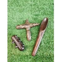 ราคา ชุดที่นวด 3 ชิ้น กากบาท มือกำ ช้อนตักเส้น นวดตัว นวดคอ บ่า ไหล่ มือกำแก้นิ้วล๊อค มือชา ที่นวดไม้ (4304668563)