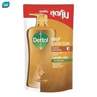 ราคา Dettol เดทตอล เจลอาบน้ำ โกลด์ คลาสสิค คลีน ถุงเติม 400 กรัม (18478173699)