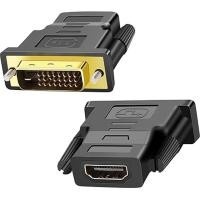 ราคา พร้อมส่ง Dvi เป็น HDMI อะแดปเตอร์แปลง หัวแปลง adapter ของแท้จากกล่องการ์ดจอ อะแดปเตอร์ อะแดปเตอร์คอมพิวเตอร์การ์ดจออะแดปเตอร์ DVI อะแดปเตอร์ทีวี เชื่อมต่อง่าย ประหยัดพื้นที่ (23210764025)