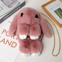 ราคา กระเป๋าหนังสัตว์ขนกระต่ายปลอม ทรงสี่เหลี่ยม กระเป๋าสะพายข้างโซ่ ทรงสามเหลี่ยม วัสดุ PU สำหรับผู้หญิง (23152531654)