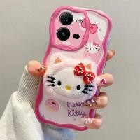 ราคา เคสโทรศัพท์ฝาหลัง3มิติกันกระแทกสำหรับ V25 Vivo กรอบซิลิโคนอ่อนนุ่มตุ๊กตาผ้ากำมะหยี่ TPU สำหรับเคส VivoV25 (22871844570)