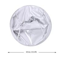 ราคา เสื้อคลุมตัดผมมืออาชีพกันน้ำพับได้สำหรับเด็กผู้ใหญ่เสื้อคลุมตัดผมสีเงิน (23062684438)