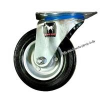 ราคา ล้อยางตราม้า ล้อตราม้า ล้อยาง แป้นหมุน แป้นตาย แป้นหมุนมีเบรค 3 8 นิ้ว (10575610225)