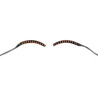 ราคา JADEST ขนตาปลอม LED เรืองแสงสีสันสดใสกันน้ำไฟฮาโลวีนตาทำด้วยมือแฟลชผู้หญิงผู้ชาย (19995838764)