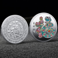 ราคา UG เหรียญที่ระลึกงูปีใหม่2025เหรียญนักษัตรจีน3D เหรียญบรรเทาทุกข์สะสมเหรียญปีใหม่1ชิ้น (22495264166)