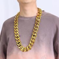 ราคา StylishScape 50 120ซม ขนาดใหญ่สร้อยคอโซ่สีทองขนาดใหญ่สร้อยคอฮิปฮอปโกธิกร็อคตุ้มพลาสติกอุปกรณ์ประกอบฉากสำหรับงานเลี้ยง (23252619048)