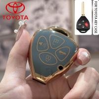 ราคา toyota เคสกุญแจรีโมทรถยนต์ vigo innova altis camry 2 0 camry พวงกุญแจรถ (23205619198)