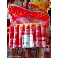 ราคา ลูกชิ้นไส้กรอกฮอทดอกแดง 21 ชิ้นตราไทยสตาร์ ผลิตจากเนื้อไก่คุณภาพดี ขนาด 1000 กรัม (17023153995)