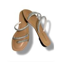 ราคา รองเท้าแตะคาดนิ้วโป้ง สายประดับเพชร พร้อมส่ง (22257753042)