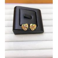 ราคา ต่างหูทองไมครอน ต่างหูทองชุบ เศษทองคำแท้สร้อยหุ้มทอง ชุบทอง 24K ไม่ลอก ไม่ดำ (20624064660)