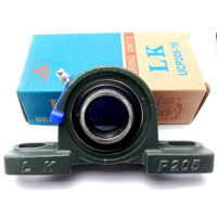 ราคา ตลับลูกปืนตุ๊กตา UCP205 Pillow Block Unit Bearing ลูกปืนมาพร้อมเสื้อ API LK Brand UCP205 25 มิล (1137064744)