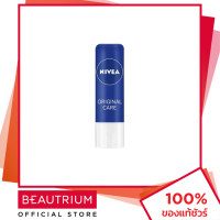 ราคา NIVEA Lip Care Original Care ลิปแคร์ 4 8g BEAUTRIUM บิวเทรี่ยม นีเวีย (949376155)