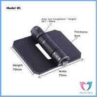 ราคา บานพับประตูหน้า ทนทานรับน้ำหนักได้ดี ตรวจสอบขนาดก่อนทำการสั่งซื้อ Truck hinges (21744440581)