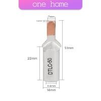 ราคา One Home หางปลาต่อเบรกเกอร์ DTLC 10 DTLC 16 DTLC 25 DTLC 35 DTLC 50 terminal breaker (22120340708)