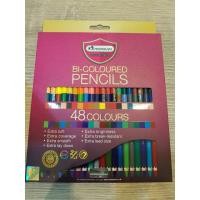 ราคา ดินสอสีไม้ 2 หัว Master Art ใหม่รุ่นปี 2020 24 36 48 60 72 สี มาสเตอร์อาร์ต (2559316776)