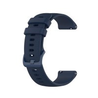ราคา 18mm 20mm 22mm Soft Silicone Watchband Strap for Samsung Galaxy Watch 42mm 46mm Garmin Vivoactive 4s 3 4 Asus Zenwatch 2 Bands (12091677912)