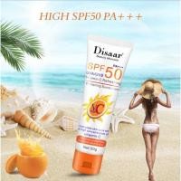 ราคา DISAAR VC กันแดด ทาหน้าและผิวกาย SPF 50 ไวท์เทนนิ่ง ครีมกันแดด ผิวครีมป้องกันรังสียูวีควบคุมความมันครีมกันแดดกันน้ำ (15274320964)