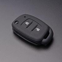 ราคา 2022 New 2 button Silicone Car Remote Key Fob Shell Cover Case For Hyundai Solaris 2 Elantra i30 i35 i40 Tucson flip folding remote A02 (20991218749)