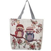 ราคา กระเป๋า สะพาย ผญ กระเป๋า ผ้า ใหญ่ กระเป๋า นกฮูก กระเป๋า ผ้าลาย ไทย กระเป๋าผ้า กระเป๋าย่าม ลายปัก ใบ ใหญ่ มีซิป สะพายสะดวก ใส่ของได้เยอะ (22694437890)