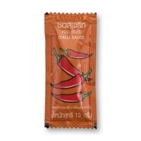 ราคา Aro เอโร่ ซอสมะเขือเทศ ซอสพริก ขนาด 10 กรัม 1 แพค 100 ซอง Tomato Ketchup Chilli Sauce (13344985394)