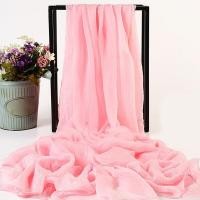 ราคา Woutong ผ้าคลุมไหล่ไหมเทียมสีทึบผ้าพันคอสตรีผ้าชีฟอง170 70ซม ผ้าพันคอป่าตาข่ายโปร่งแสงแฟชั่นเต้นรำ (18597763383)