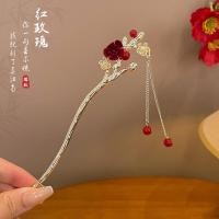 ราคา Chinese Style Wooden Tassel Hairpin for Women Vintage Elegant Hair Stick Qipao Hanfu Chinese Hairpin Hair Accessories (23232922626)