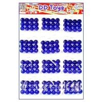 ราคา ลูกแก้วแผง สีฟ้าใส 16มิล เกรด A ชนิดแผง บรรจุ 12ถุง แผงแก้วแท้ ลูกกลม มาตรฐาน (9175289490)