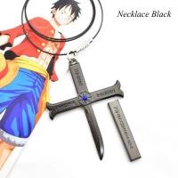 ราคา WOUND ของขวัญ เรขาคณิต วินเทจ Eagle Eyes สร้อยคอข้าม จี้ที่ถอดออกได้ Dracule Mihawk อะนิเมะ One Piece (16901877810)